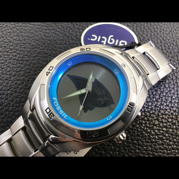 Fossil Kaleido ~ Carolina Panthers  NWT - Picture 7 of 7